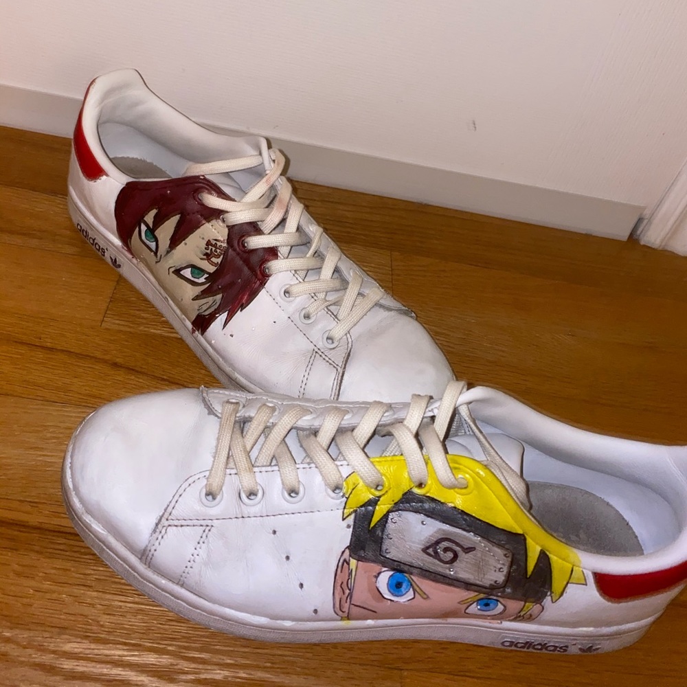 Custom Naruto & Gaara Stan Smith’s - Picture 3 of 3